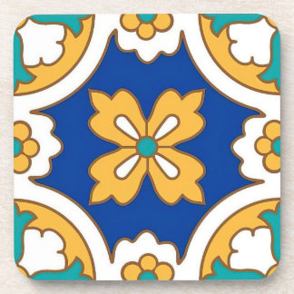 Malta Classic Tile Design Hard Plastic Untersetzer