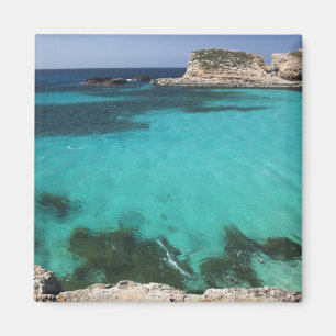 Malta, Comino-Insel, Die Blaue Lagune Magnet