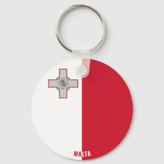 Malta Flag Charming Patriotic Schlüsselanhänger