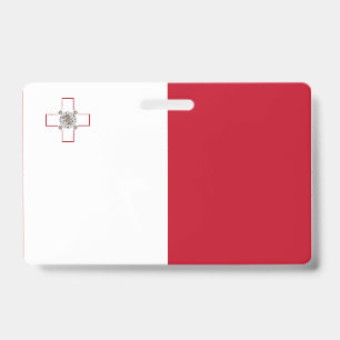Malta-Flagge Ausweis