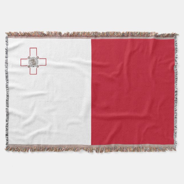 Malta-Flagge Decke (Vorderseite)