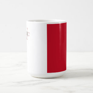 Malta-Flagge Kaffeetasse