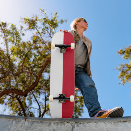 Malta-Flagge Skateboard