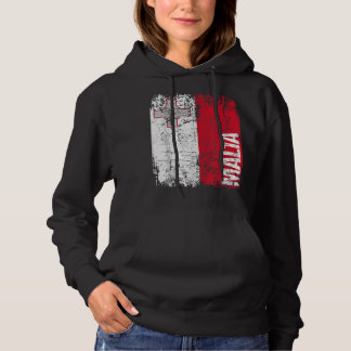 MALTA Flagge Vintage abgenutzt MALTA Hoodie