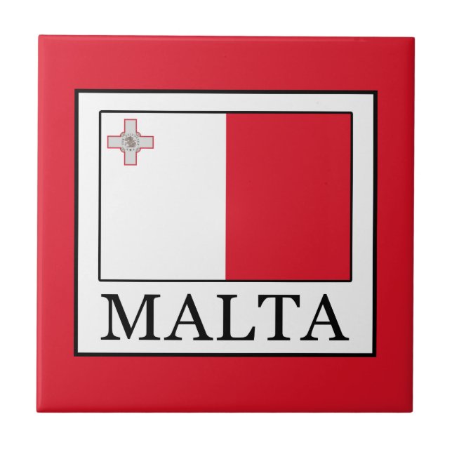 Malta Fliese (Vorderseite)