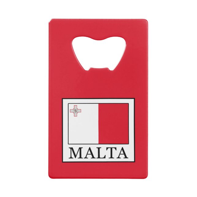 Malta Geldbeutel Flaschenöffner (Vorderseite)
