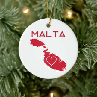 Malta Keramik Ornament