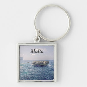 Malta-Küste Schlüsselanhänger