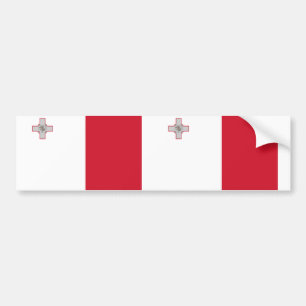 Malta, Malta-Flagge Autoaufkleber