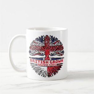 Malta Maltese UK Vereinigtes Königreich British Tr Kaffeetasse