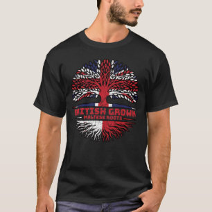 Malta Maltese UK Vereinigtes Königreich British Tr T-Shirt