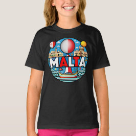Malta Mediterranean Island National T-Shirt