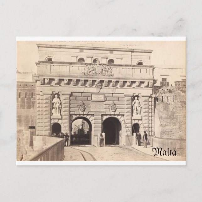 MALTA POST CARDS POSTKARTE (Vorderseite)