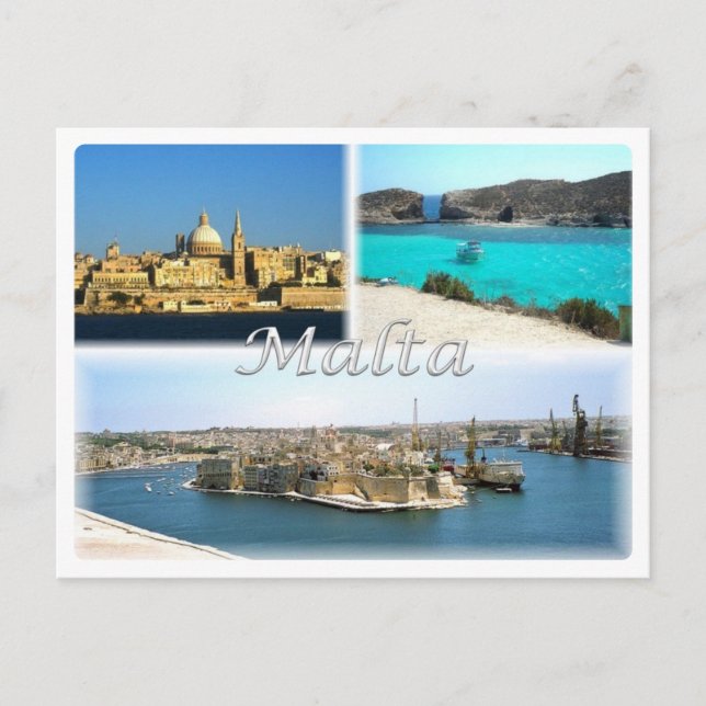 Malta - postkarte (Vorderseite)