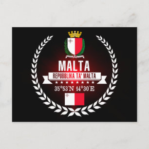 Malta Postkarte