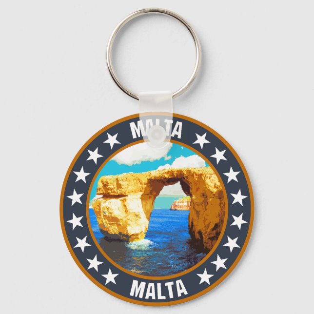 Malta Schlüsselanhänger (Vorderseite)