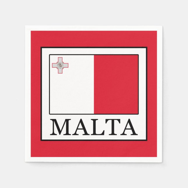 Malta Serviette (Vorderseite)