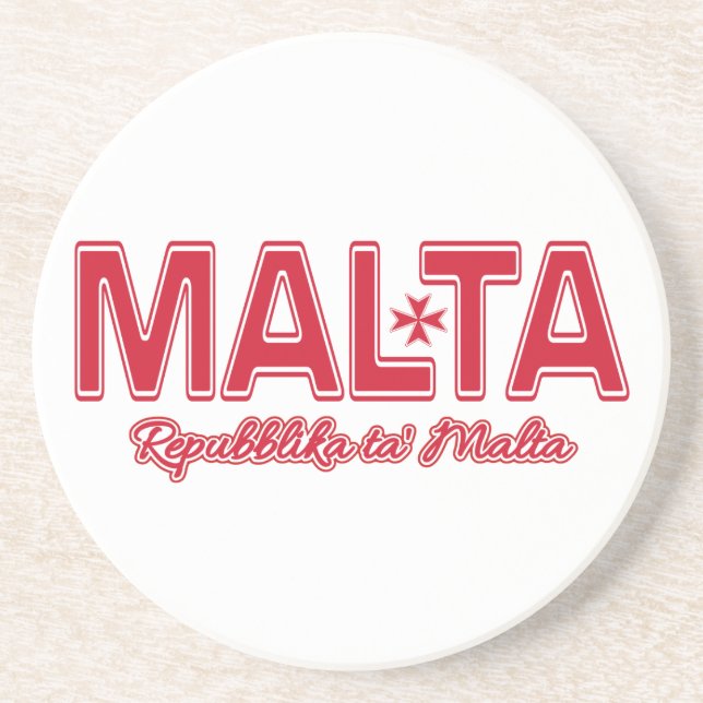 MALTA-Untersetzer Getränkeuntersetzer (Vorne)