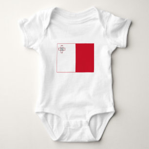 Maltaflagge Baby Strampler