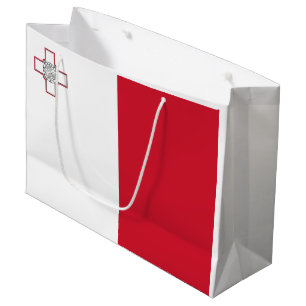 Maltaflagge Große Geschenktüte