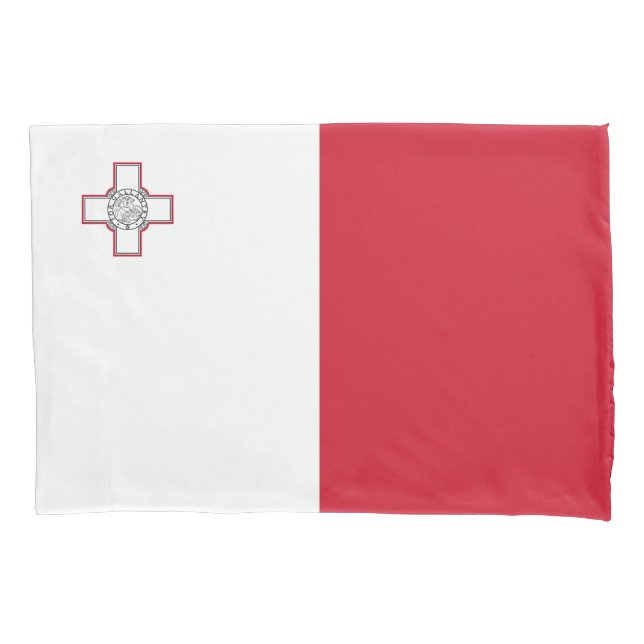 Maltaflagge Kissenbezug (Vorderseite)