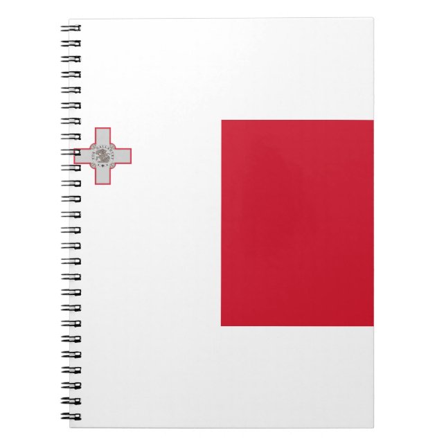 Maltaflagge Notizblock (Vorderseite)