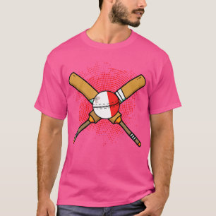 Maltai Cricket Racket and Ball Flag Maltai T-Shirt