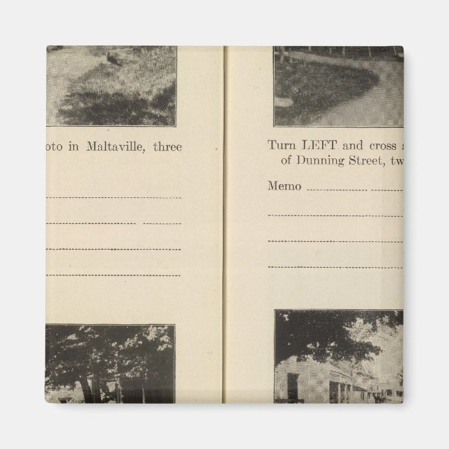 Maltaville Dunning St Magnet (Vorne)