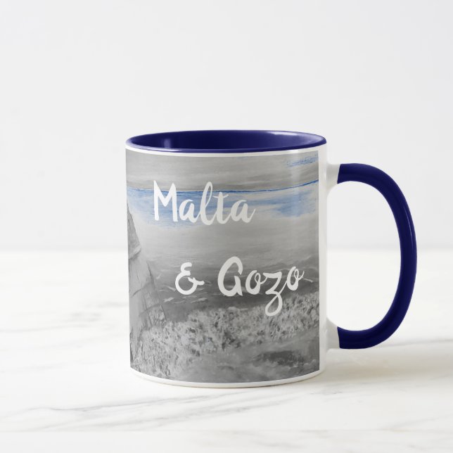 Malte et Gozo Souvenir Mug (Droite)