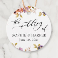 Malte Florals Luxus-Kalligraphie der Hochzeit von