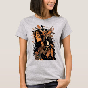 Malte schöne amerikanische Ureinwohner T-Shirt
