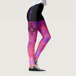 Malte Sonnenuntergang Santa Fe New Mexico Zia Sun  Leggings