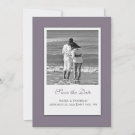 Malte Wisteria Save the Date Card