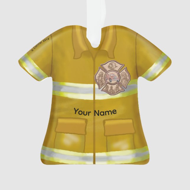 Maltese Cross  Firefighter ornament  (devant)