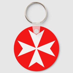 Maltese Cross Schlüsselanhänger