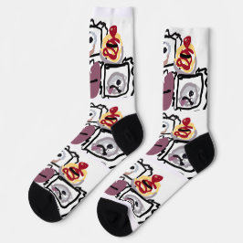 Maltese hearts  socken