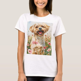 Maltese Watercolor Women's T-Shirt