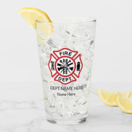 "Malteser Cross-Feuerwehrmann Glas