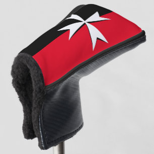 Malteser Cross & Malta Flagge Golf Covers / Clubs Headcover