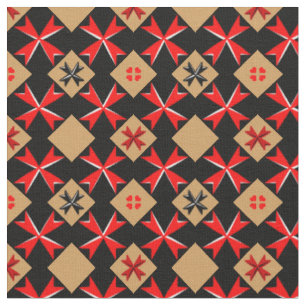 Malteser Cross- und Malta-Flagge Trendy Fabric / M Stoff