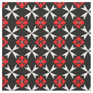 Malteser Cross- und Malta-Flagge Trendy Fabric / M Stoff