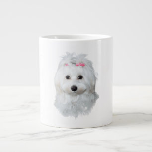 Malteser des Elegance Fluffy Beauty Jumbo-Tasse