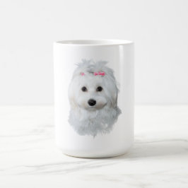 Malteser des Elegance Fluffy Beauty Kaffeetasse