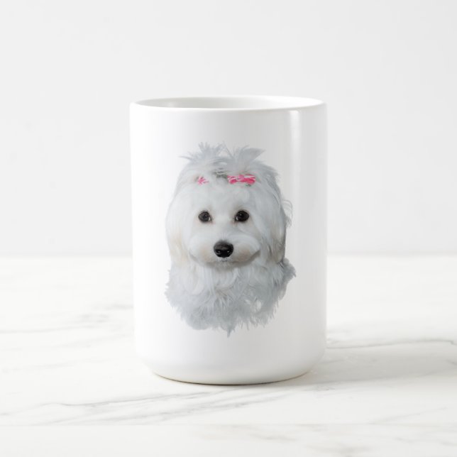 Malteser des Elegance Fluffy Beauty Kaffeetasse (Mittel)