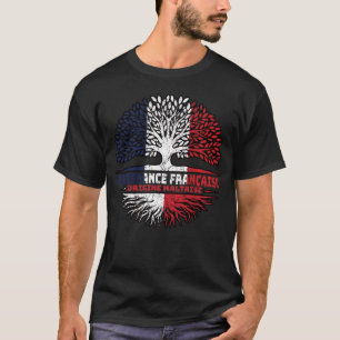Malteser Fahne Frankreich Tree Roots T-Shirt