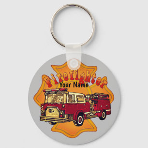 Malteser Feuerwehrmann Schlüsselanhänger