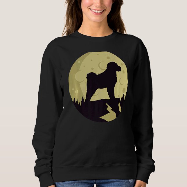 Malteser Hund Retro 6 Sweatshirt (Vorderseite)
