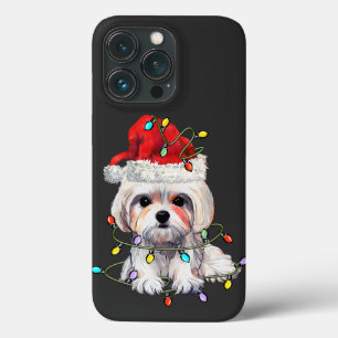 Malteser Hund Weihnachten, maltesischer Hund Case-Mate iPhone Hülle