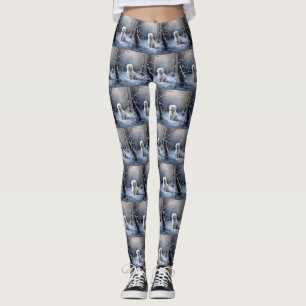 Malteser lassen Schnee Weihnachten Leggings