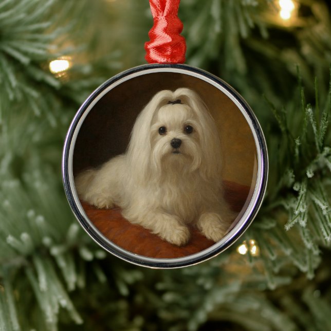 Malteser Ornament Aus Metall (Baum)